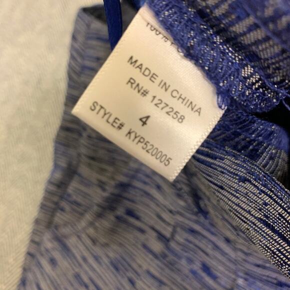 PARAELLA - Blue and Silver Shorts - Picture 5 of 6